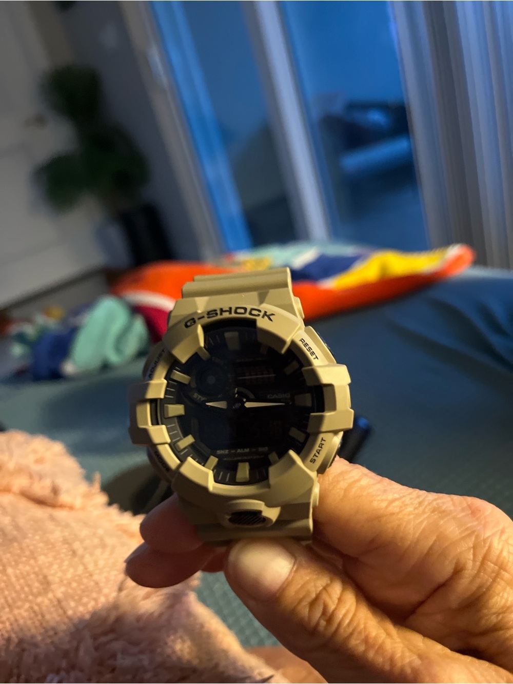 Casio G-Shock GA-700UC-5A Utility Color Khaki Tan Analog Digital Watch w/Tin